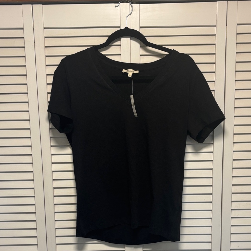 Madewell Black Short Sleeve Tee